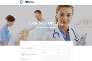طراحی وب سایت برای پزشکان